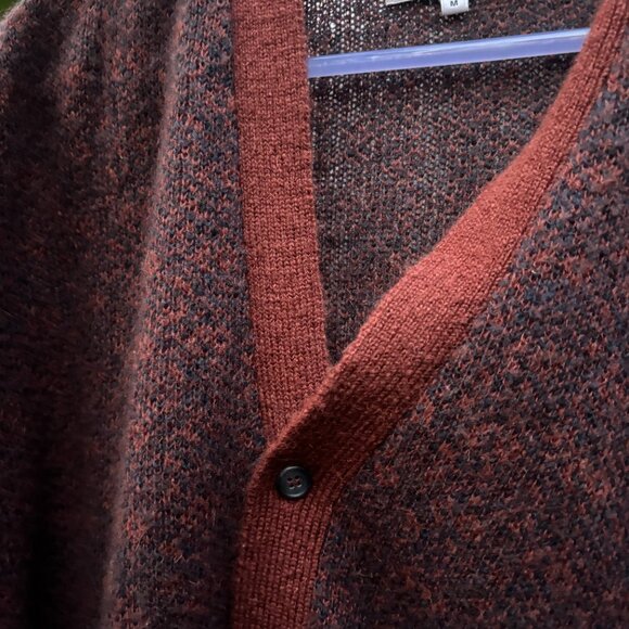 Palmes Burgundy/Brown Inter Cardigan - Picture 6 of 8